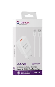Gnx-006 3.4a 18w Type-c Şarj Cihazı
