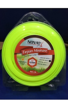 Novax Tırpan Ot Kesme Misinası Tırpan Misinası 6 Köşe Ot Misina
