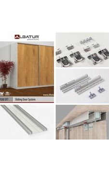 M03 7030 Sft 75 Kg Ayarlı Sürme Kapak Sistemi (2,5 Metre Alt Ve