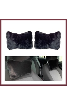Storeşahin Yumuşak Peluşlu Ortopedik Araba Seyahat Boyun Yastığı 2'li Siyah Shn0720 Storeşahin Yumuşak Peluşlu Ortopedik Araba Seyahat Boyun Yastığı 2'li Siyah Shn0720