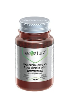 Koenzim Q10 Ve Alfa Lipoik Asit Takviye Edici Gida 60 Kapsül 100 Mg Koenzim Q10 200 Mg Alfa Koenzim Q10 Ve Alfa Lipoik Asit Takviye Edici Gida 60 Kapsül 100 Mg Koenzim Q10 200 Mg Alfa