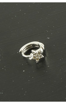 Yıldız Lüks Çelik Kulak Burun Piercing 1 Adet Çok Renkli 61255359