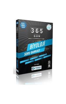 Gezegen Yayınları 11. Sınıf 365 Gün Biyoloji Soru Bankası Gezegen Yayınları 11. Sınıf 365 Gün Biyoloji Soru Bankası