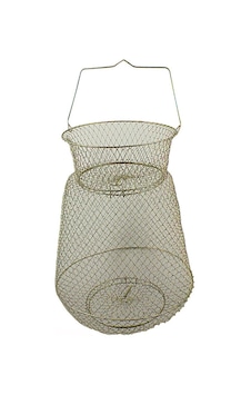 Tamset 28x30cm Balık Livarı Tel Sepet Livar Balıklar Canlı Kalır Tamset 28x30cm Balık Livarı Tel Sepet Livar Balıklar Canlı Kalır