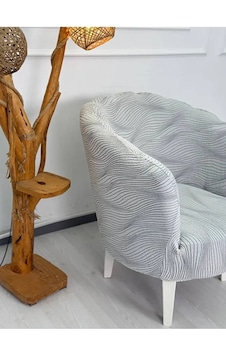Krokan Kumaş Tekli Midye/papatya Koltuk Kalıbı Koltuk Örtüsü Gri Krokan Kumaş Tekli Midye/papatya Koltuk Kalıbı Koltuk Örtüsü Gri