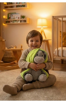 Yumuşacık Sevimli Fermuarlı Avokado Eşek Peluş Oyuncak 27 Cm Çok Renkli Yumuşacık Sevimli Fermuarlı Avokado Eşek Peluş Oyuncak 27 Cm Çok Renkli