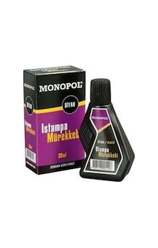 Monopol Siyah Istampa Mürekkebi 30 Ml Monopol Siyah Istampa Mürekkebi 30 Ml