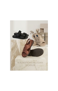 Zümra Kına Malzemeleri Hakiki Deri Geleneksel Erkek Çarık Sandalet - Ortopedik Tabanlı Rahat Yazlık Terlik Siyah Siyah Zümra Kına Malzemeleri Hakiki Deri Geleneksel Erkek Çarık Sandalet - Ortopedik Tabanlı Rahat Yazlık Terlik Siyah Siyah