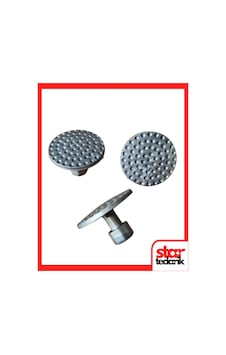 Pdr Boyasız Göçük Düzeltme Plastiği Bombeli Yuvarlak Çap 36mm - D. N6 - Gri
