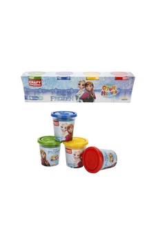 4 Adet Sunman Crafy Oyun Hamuru Frozen 4 X 140 G 4 Adet Sunman Crafy Oyun Hamuru Frozen 4 X 140 G