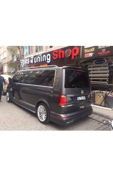 Volkswagen T6 Transporter Spoiler Parlak Siyah Policarbon