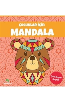 Çocuklar İçin Mandala Turuncu Çocuklar İçin Mandala Turuncu