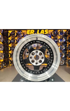 4 Adet Rc 6.5 15 4 100/108 Et25 Black Mack Jant Revize Edilmiş Takım 4 Adet Rc 6.5 15 4 100/108 Et25 Black Mack Jant Revize Edilmiş Takım