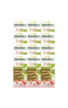 Matchıco Matcha Chocolate Strawberry 95gr X12