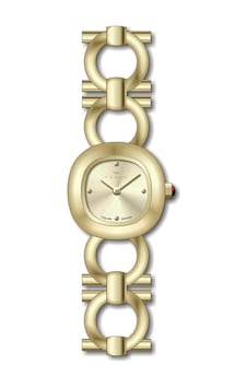 Ferro Fl40175a-b4 Quartz Çelik Sarı 25 Mm Kadın Kol Saati Ferro Fl40175a-b4 Quartz Çelik Sarı 25 Mm Kadın Kol Saati