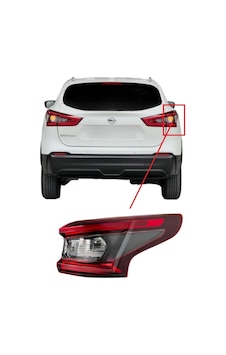 Nissan Qashqai Stop Lambası Dış Sağ 2017-2021 Nissan Qashqai Stop Lambası Dış Sağ 2017-2021