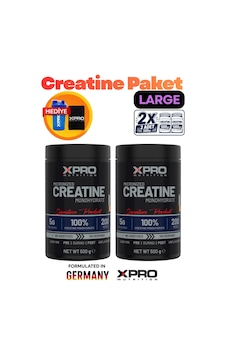 Xpro Nutrition Xl Creatıne Paketi Toplam:1000gr 200 Servis Aromasız