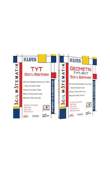 Acil Yayınları Tyt Matematik Ve Geometri Soru Bankası Seti 2 Kitap Acil Yayınları Tyt Matematik Ve Geometri Soru Bankası Seti 2 Kitap