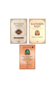 Imam-ı Gazali Seti Kalplerin Keşfi - Nefs Terbiyesi 3'lü Set Imam-ı Gazali Seti Kalplerin Keşfi - Nefs Terbiyesi 3'lü Set