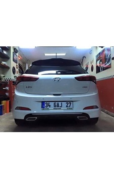 Hyundai i20 Egzoz Görünüm Difüzör