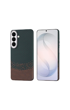 Samsung Galaxy Uyumlu S26 Kılıf M-safe Şarj Özellikli Karbon Fiber Görünümlü Zore Nekst Kapak - Yeşil Samsung Galaxy Uyumlu S26 Kılıf M-safe Şarj Özellikli Karbon Fiber Görünümlü Zore Nekst Kapak - Yeşil