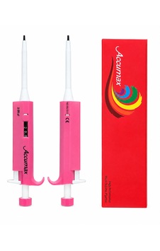 Accumax Ayarlanabilir Hacimli Mikro Pipet 2 - 20 Μl - Ergonomik Otoklavlanabilir Laboratuvar Mikro Pipet