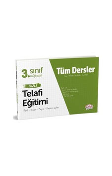 Editör 3. Sınıf Tüm Dersler Hızlı Telafi Eğitimi Editör 3. Sınıf Tüm Dersler Hızlı Telafi Eğitimi