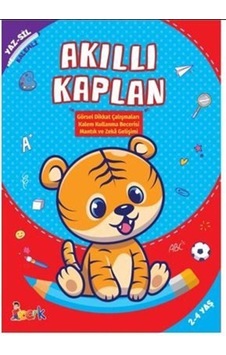 Akıllı Kaplan Yaz-Sil (Kalemli) / Kolektif