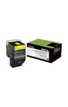 Lexmark Cx510-80c8xy0 Sarı Toner Extra Yüksek Kapasiteli,cx510de Lexmark Cx510-80c8xy0 Sarı Toner Extra Yüksek Kapasiteli,cx510de
