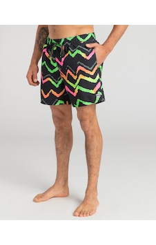 Billabong Desenli Erkek Deniz Şortu Ebyjv00107 Gri