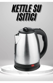 Su Isıtıcı 220 - 240 V Paslanmaz Çelik Kettle Uzun Ömürlü 2000 Watt - 8912733925821