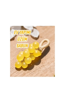 Ev Yapımı Şeffaf Üzüm Sabun Sarı Diğer