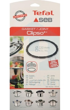 Tefal Clıpso Düdüklü Lastik Kçk Boy Çok Renkli
