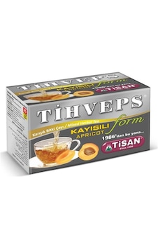 Tisan Tihveps Süzen Poşet Kayısı Çayı 20'li Tisan Tihveps Süzen Poşet Kayısı Çayı 20'li