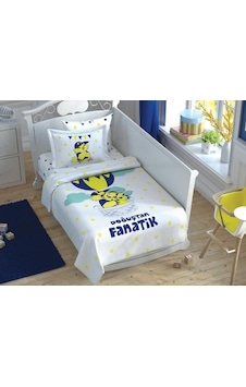 Taç Bebek Pike Takımı Fb Sarı Kanarya Fanatik Baby Taç Bebek Pike Takımı Fb Sarı Kanarya Fanatik Baby