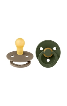 Bibs Kauçuk Emzik I Hunter Green & Dark Oak I 0-6 Ay Çok Renkli Bibs Kauçuk Emzik I Hunter Green & Dark Oak I 0-6 Ay Çok Renkli