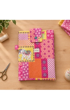 Patch&soul Masal Bahçesi Patchwork Kitap Ve Tablet Kılıfı 25x19 Cm El Yapımı Patch&soul Masal Bahçesi Patchwork Kitap Ve Tablet Kılıfı 25x19 Cm El Yapımı