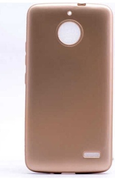 Lenovo Moto E4 Kılıf Zore Premier Silikon Kapak Gold Lenovo Moto E4 Kılıf Zore Premier Silikon Kapak Gold