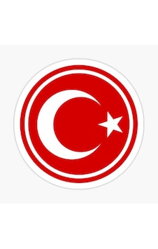 14 Cm Türk Bayrağı Araba Sticker Yapıştırma 14 Cm Türk Bayrağı Araba Sticker Yapıştırma
