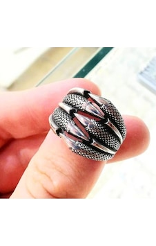 Oriental Kuyumculuk Jewellery Taşsız Gümüş Kartal Pençesi Yüzük Gümüş Oriental Kuyumculuk Jewellery Taşsız Gümüş Kartal Pençesi Yüzük Gümüş