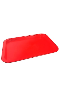 5 Adet Kırmızı Servis Tepsisi Fast Food Servis Tepsi 36x27cm 5 Adet Kırmızı Servis Tepsisi Fast Food Servis Tepsi 36x27cm