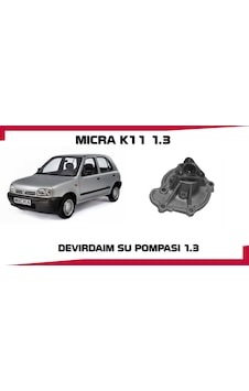 Mıcra Devırdaım Su Pompası K11 Kasa Cg10 1.3 Mıcra Devırdaım Su Pompası K11 Kasa Cg10 1.3
