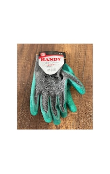 Handy İş Eldiveni Lateks Kaplı Yeşil Gri No: 10 Hn-39 8120 Açık Gri