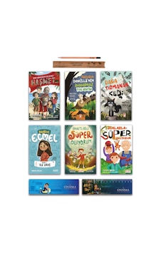 Timaş Çocuk Haşmet - Dağa Tırmanan Kedi - Nuriye Ecmel - Dualarla İbadetlerle Süper Oluyorum Set 6 Kitap