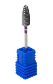 Trina Tungsten Karbür Freze Ucu Koni Mor 08