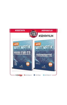 Aktif Ögrenme Yayınları Problemler ve Trigonometri Seti 2 Kitap Aktif Ögrenme Yayınları Problemler ve Trigonometri Seti 2 Kitap