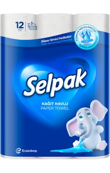 Selpak Kağıt Havlu 12'li Selpak Kağıt Havlu 12'li