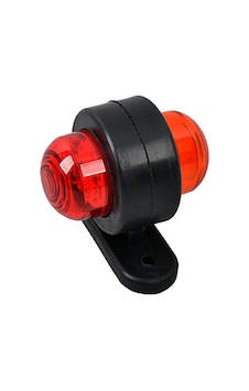 Mini Takoz Lamba 24V Universal IP65 Su Geçirmez 3 + 3 Ledli 5,5 X 4,8 Cm Çift Renk Kırmızı-Turuncu TH-301 Mini Takoz Lamba 24V Universal IP65 Su Geçirmez 3 + 3 Ledli 5,5 X 4,8 Cm Çift Renk Kırmızı-Turuncu TH-301