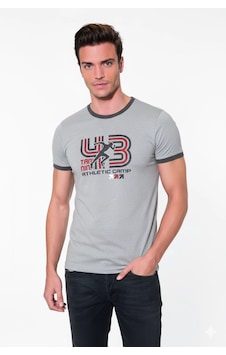 Alfa Aksesuar 03 Berrak Erkek 43 Baskılı T-shirt 1038 Gri M Alfa Aksesuar 03 Berrak Erkek 43 Baskılı T-shirt 1038 Gri M