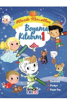 Klasik Masallar Boyama Kitabım-1- Limonkids Klasik Masallar Boyama Kitabım-1- Limonkids